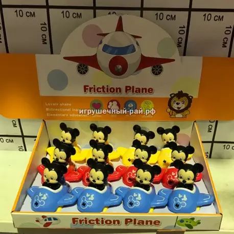 Инерционные Микки Маус в боксе 12 шт 519