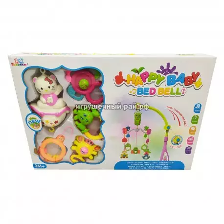 Музыкальная карусель (мобиль) на кроватку ZB733-3