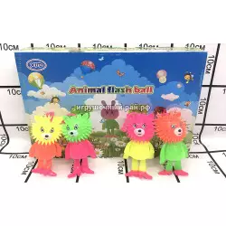 Мячик мишка в боксе 12 шт 8225