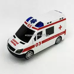 Крутилка Скорая помощь (вращение, свет и музыка) 03B