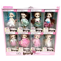 Куклы бокс из 8 шт 1910A2