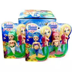 Куклы русалки в боксе 6 шт 8814
