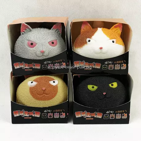Сквиши большие котята антистресс (бокс из 8 шт)