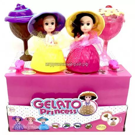 Кукла в кексе 6 шт в боксе LM2309