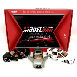 Машинка моделька Лексус (1:24, металл, свет и звук) в ассортименте 1900-14