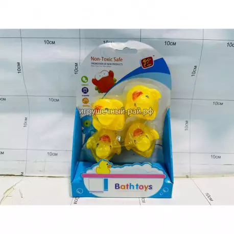 Резиновые игрушки (набор из 4 шт) в ассортименте 821