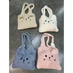 Сумка с лицом кошечки