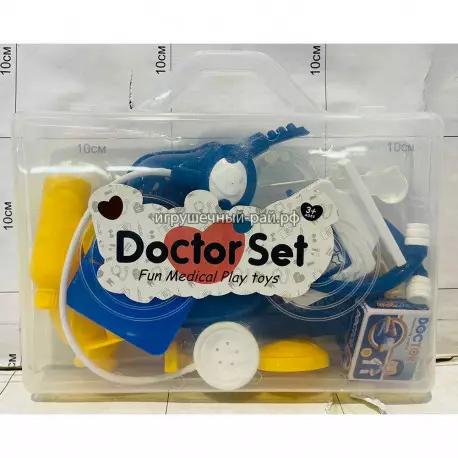 Набор доктора в пластиковом кейсе 8807-6