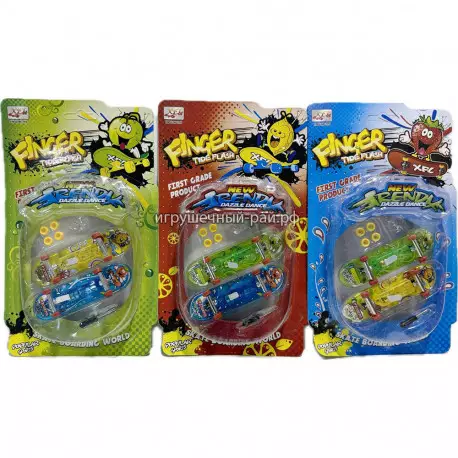 Набор фингер (2 скейтборда + аксессуары, 23*13 см) на блистере M013-2