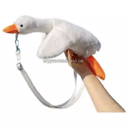 Мягкая игрушка - рюкзак Гусь обнимусть (45 см) MR-917