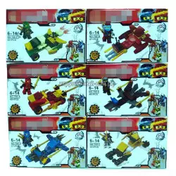 Конструкторы Ниндзяго (6 видов) бокс из 12 шт 788