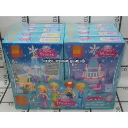 Конструкторы Принцессы в боксе 8 шт 37057