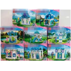 Конструкторы Френдс (Leduo, 8 видов, ~88 дет) бокс из 8 шт 7039