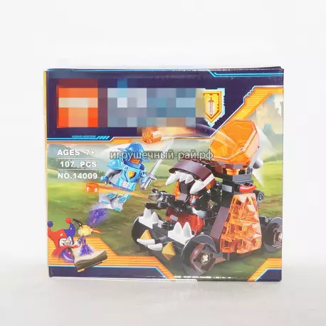 Конструктор Нексо Найтс "Безумная катапульта" (Lepin, 107 дет) 14009