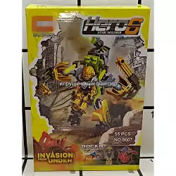 Конструктор Герой-6 (Xinh, 55 дет) 8601