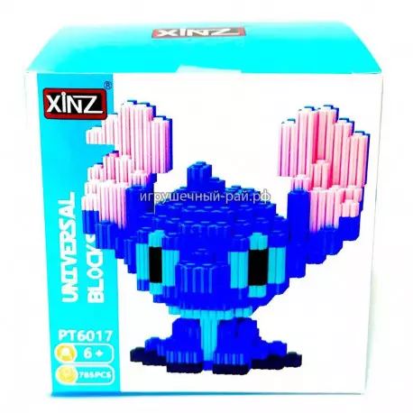 Микро-конструктор Стич (785 дет) 6017