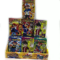 Конструкторы Покемоны в боксе 12 шт 3D46901
