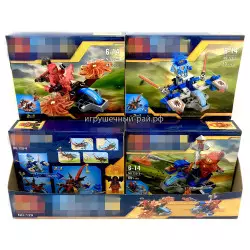 Конструкторы Нексо (Bozhi, ~53+ дет) бокс из 6 шт 129