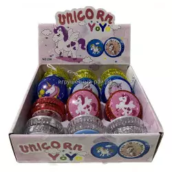 Йо-йо Юникорн (диаметр 5 см) бокс из 12 шт YOYO238