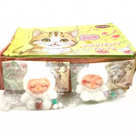 Сквиш Лабубу бокс из 16 шт XY156