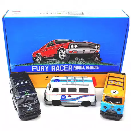 Машинки бокс из 6 шт LD-2AA