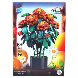 Конструктор Ботаника - Цветок в горшке (101 дет) 101-7