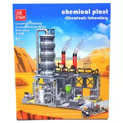 Конструктор Химический завод (Jie Star, 728 дет) JJ9015