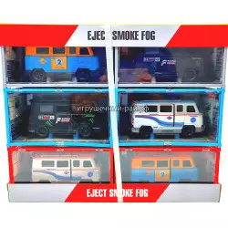 Машинка моделька (металл) бокс из 12 шт LDP-2AX