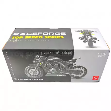 Конструктор Техник - Мотоцикл Big Devil (1:8, 539 дет) 60533