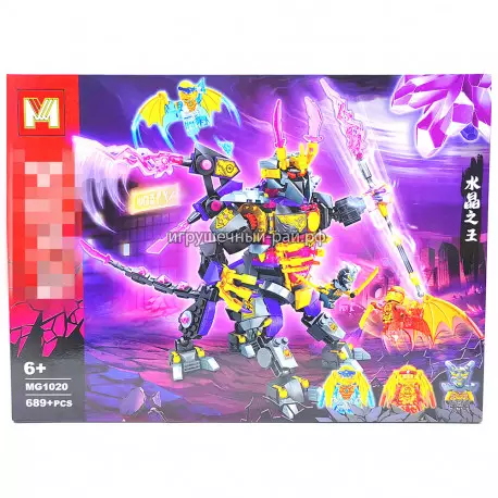 Конструктор Ниндзяго - Кристальный король (M, 689+ дет) MG1020