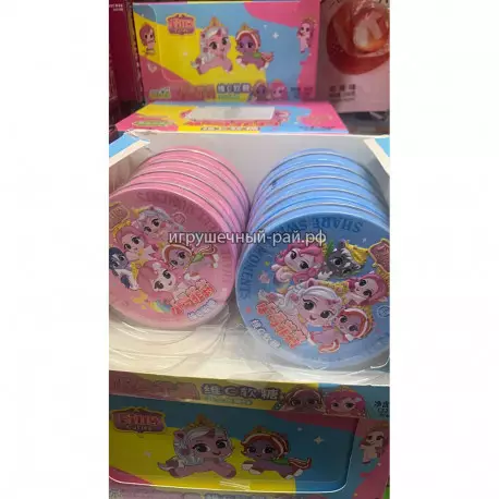 Мармеладки в сахаре метал. банка 32 гр (уп. 12 шт)